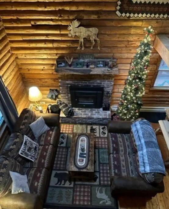 Family-Focused & Pet-Friendly Log Cabin With 4Br 2Ba Sleeps 10 Bethlehem Exterior foto