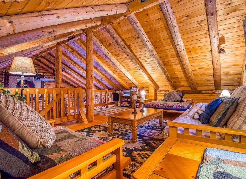 Family-Focused & Pet-Friendly Log Cabin With 4Br 2Ba Sleeps 10 Bethlehem Exterior foto
