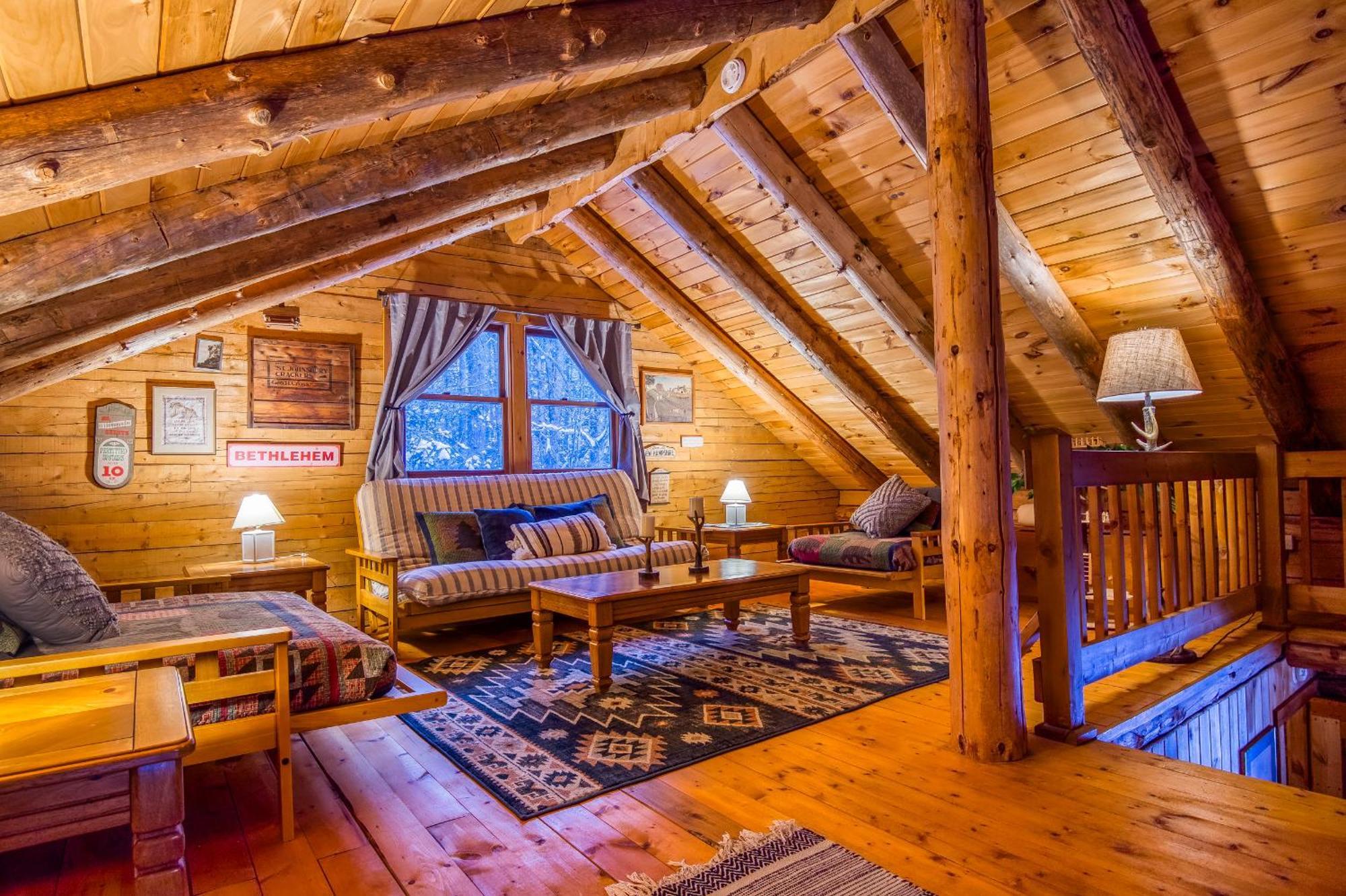 Family-Focused & Pet-Friendly Log Cabin With 4Br 2Ba Sleeps 10 Bethlehem Exterior foto